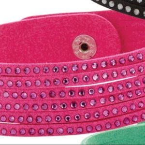 Park Lane Pink Rockstud Bracelet